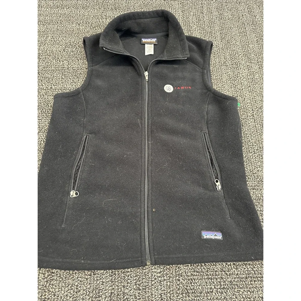 patagonia synchilla Women's Medium Black Y2K Comfort Gorpcore‎ Preppy Outdoors